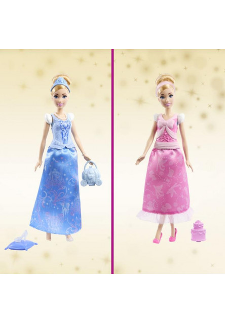 Disney Princess bábika a rozprávkové obliekanie - POPOLUŠKA