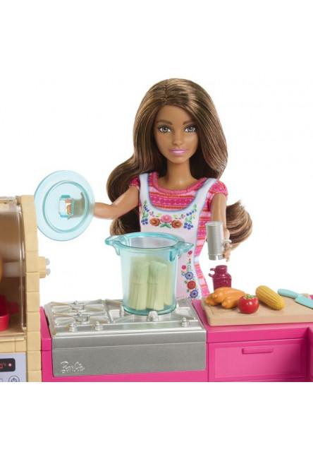 Barbie bábika Teresa a kuchynka herný set 