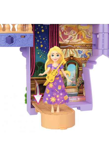 Disney panenka veža s malou bábikou Rapunzel