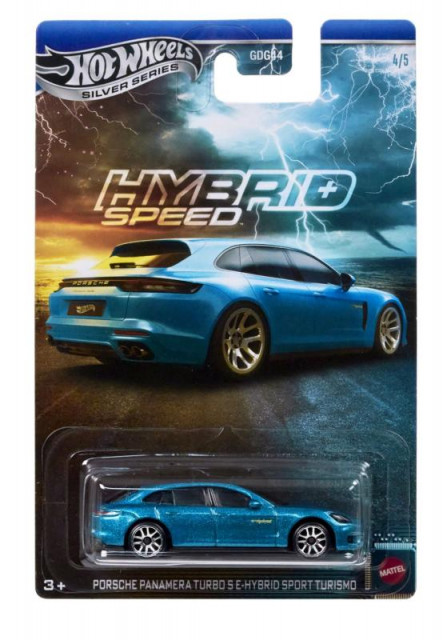Hot Wheels tematický angličák závodný svet  - RÝCHLY HYBRID