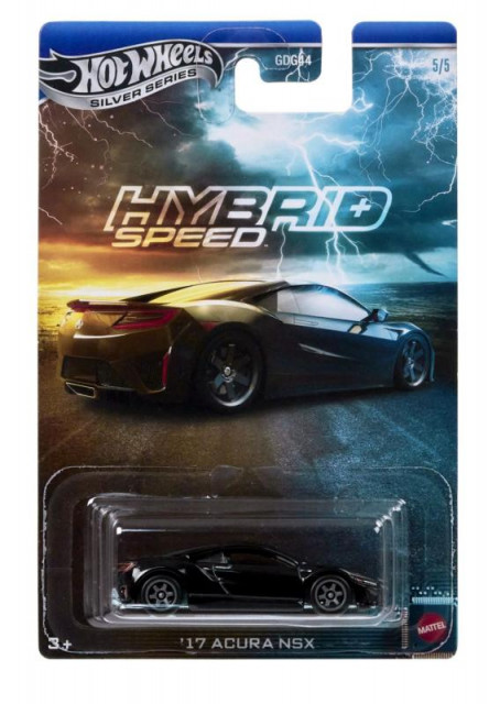 Hot Wheels tematický angličák závodný svet  - RÝCHLY HYBRID