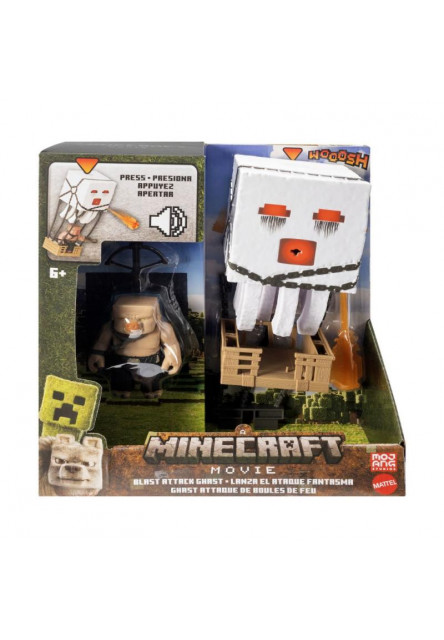 Minecraft veľká figúrka s ohnivou guľou   