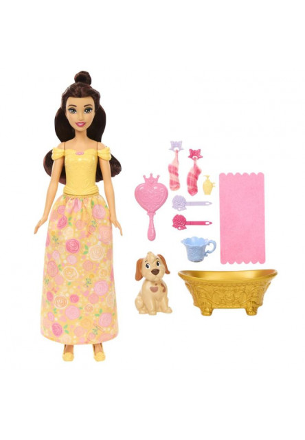 Disney Princess bábika Bella so psíkom 