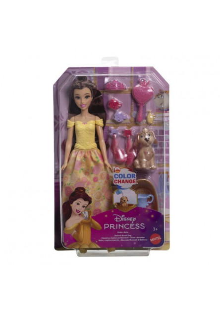 Disney Princess bábika Bella so psíkom 