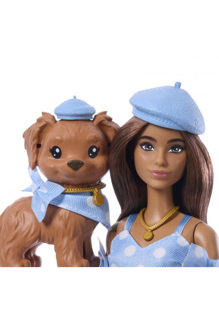 Barbie bábika štýl pre dvoch - bodky