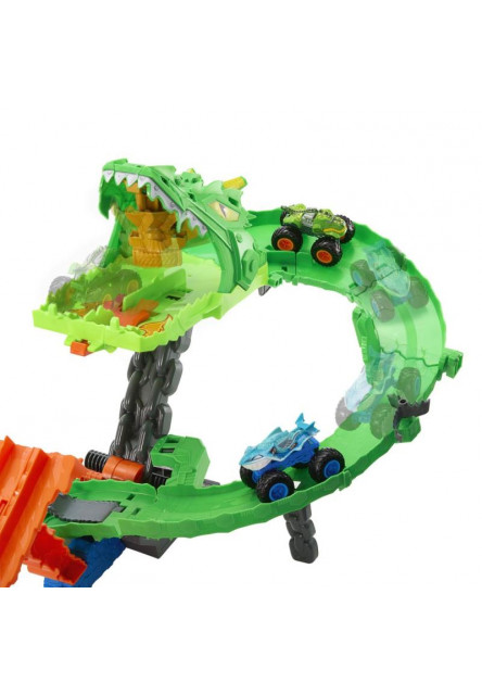 Hot Wheels Monster trucks dráha dračia skaza SKAZA