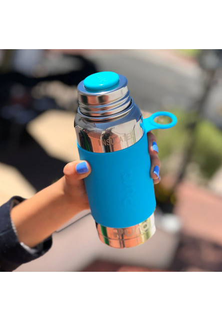 Nerezová objímka + těsnící disk (Aqua)