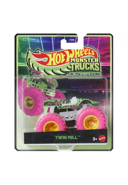 Hot Wheels MONSTER TRUCKS svietiaci v tme asst 