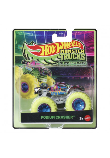 Hot Wheels MONSTER TRUCKS svietiaci v tme asst 