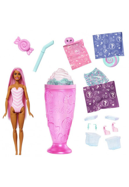 Barbie POP REVEAL Barbie odmeny - RUŽOVÁ