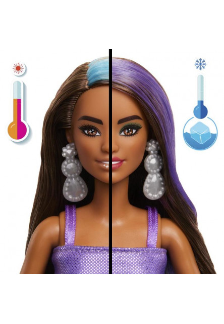 Barbie PARTY REVEAL Barbie Glam party - FIALOVÁ