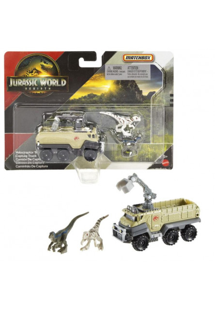 Matchbox Jurský svet Dino prepravník asst  
