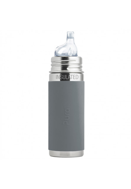 TERMO láhev s náustkem 260ml (Šedá)