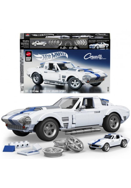 Mega Hot Wheels prémiová edícia - Corvette