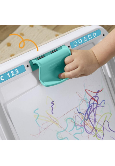 Fisher Price hrací stolček a stojan a 4  v 1 CZ/SK/ENG/HU/PL