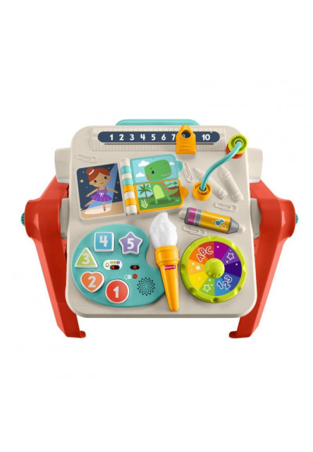 Fisher Price hrací stolček a stojan a 4  v 1 CZ/SK/ENG/HU/PL