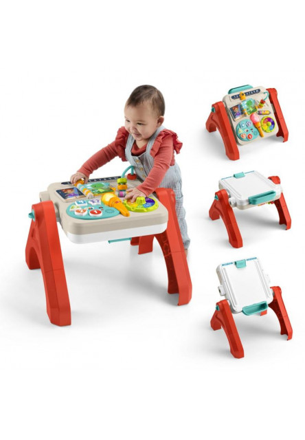 Fisher Price hrací stolček a stojan a 4  v 1 CZ/SK/ENG/HU/PL