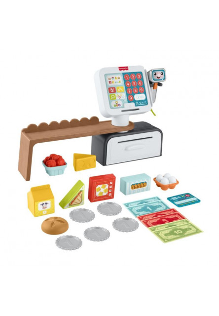 Fisher Price hovoriaca interaktivna pokladňa CZ/SK/ENG/HU/PL