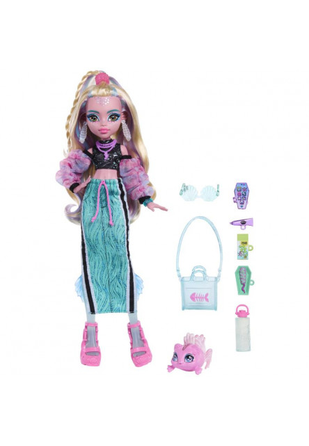 Monster High BÁBIKA MONSTERKA - LAGOONA