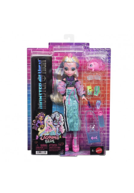 Monster High BÁBIKA MONSTERKA - LAGOONA