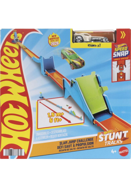 Hot Wheels STUNT TRACKS DRÁHA S KASKADÉRSKYMI PRVKAMI ASST
