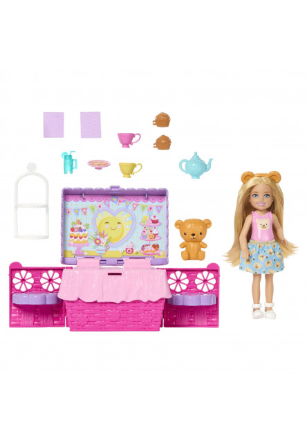 Barbie CHELSEA čajový dýchánek