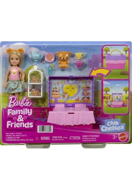 Barbie CHELSEA čajový dýchánek