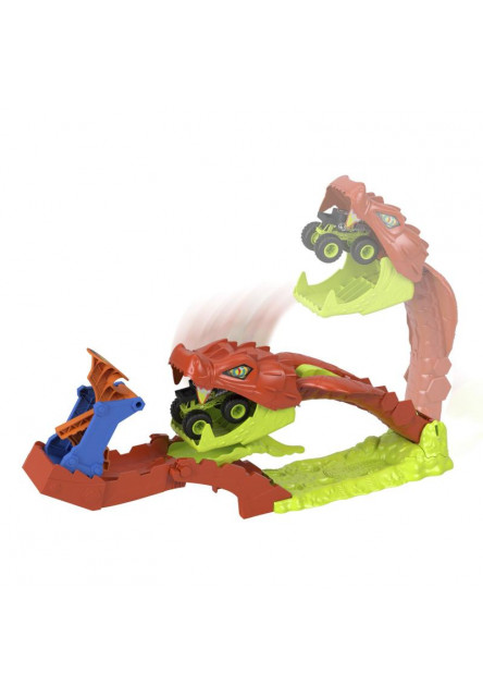 Hot Wheels MONSTER TRUCKS SNAKE SLAM TAKEDOWN