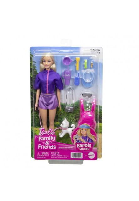 Barbie bábika na výlete so psíkom