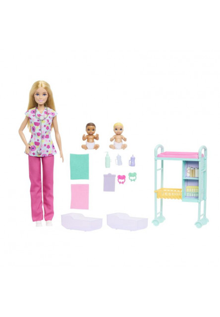 Barbie PARTY REVEAL Barbie so šmykľavkou herný set