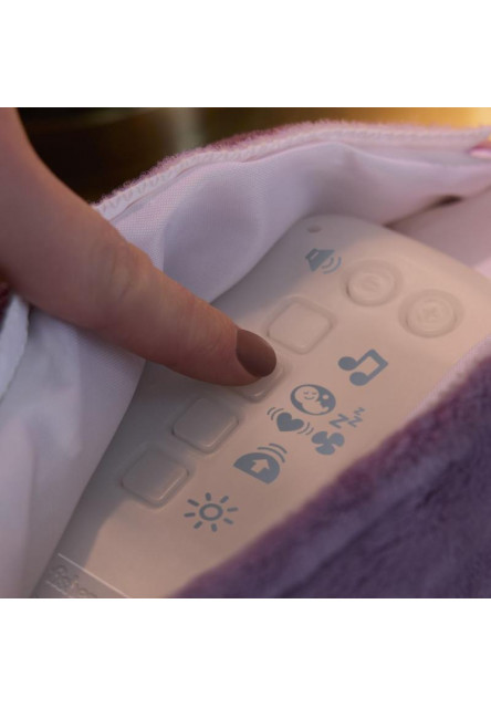 Fisher Price maznavá a upokojujúca fialová opička