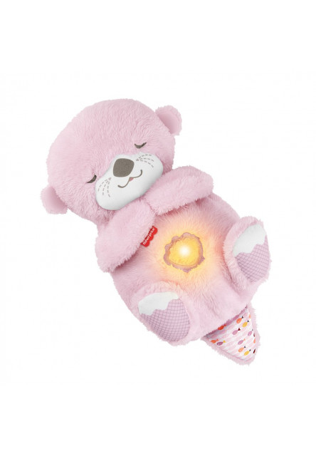 Fisher Price maznavá a upokujujúca ružová vydra 