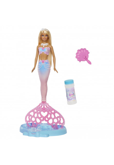 Barbie BUBBLETASTIC morská panna s bublinkovou plutvou