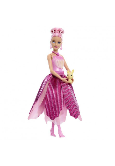 Barbie PETAL POP kvetinové prekvapenie - ružový tulipán