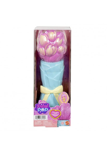 Barbie PETAL POP kvetinové prekvapenie - ružový tulipán