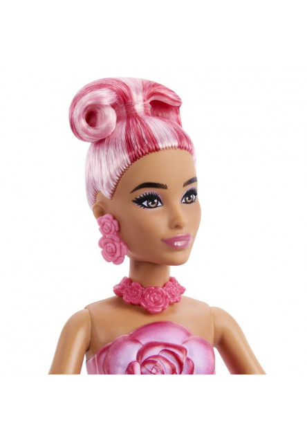 Barbie PETAL POP kvetinové prekvapenie - červená rúža