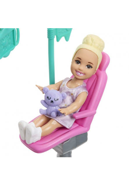 Barbie herný set povolania - zubárka čiernovláska
