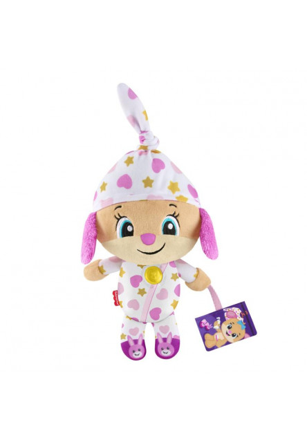 Fisher Price UPOKOJUJÚCA PSÍKOVA SESTRIČKA S MELÓDIAMI SK