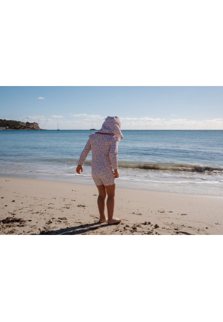 Plavky dlouhý rukáv Dreamy Flowerfield vel. 74/80