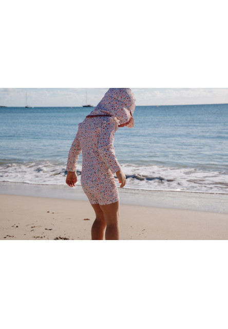 Plavky dlouhý rukáv Dreamy Flowerfield vel. 98/104