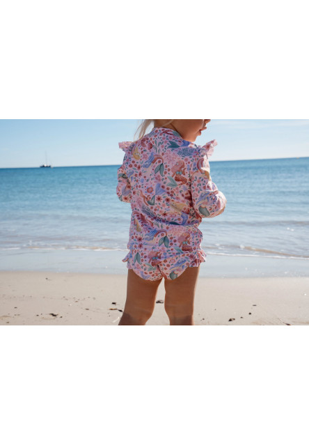 Plavky dlhý rukáv 2-dielne Dreamy Mermaid veľ. 74/80