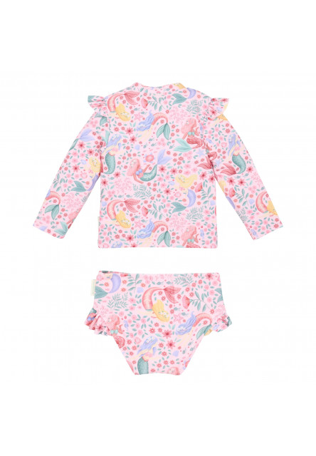 Plavky dlhý rukáv 2-dielne Dreamy Mermaid veľ. 98/104