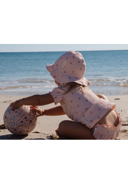 Plavecké tričko krátky rukáv Dreamy Seashells veľ. 98/104