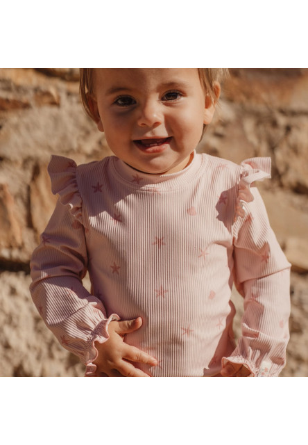 Plavky dlhý rukáv Dreamy Seashells veľ. 86/92