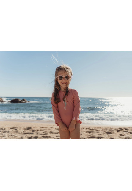 Plavky dlhý rukáv Dreamy Pink veľ. 98/104