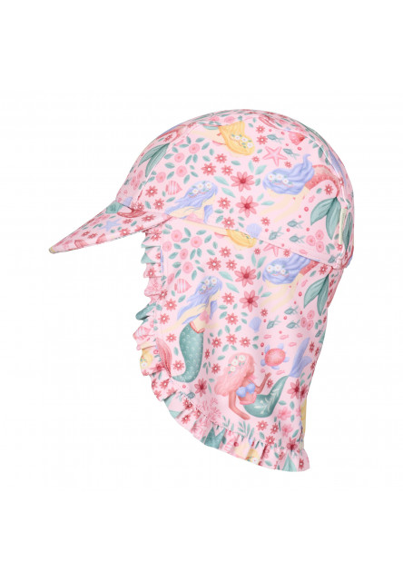 Plážová šiltovka s ochranou krku Dreamy Mermaid veľ. 1