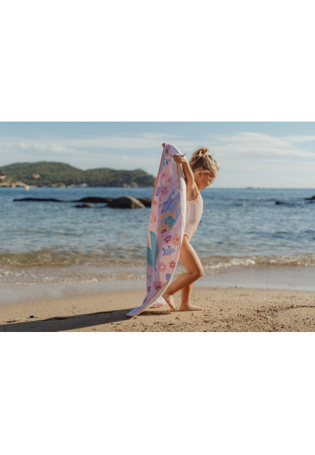 Plážová osuška  120x60 cm Dreamy Mermaid Multicolour