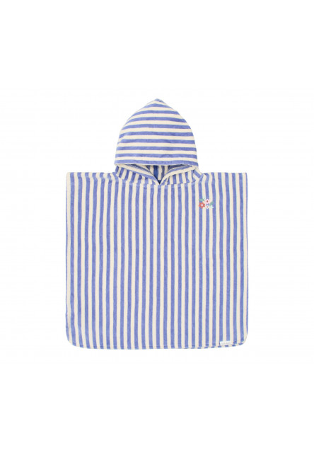 Plážové pončo Dreamy Purple Stripe