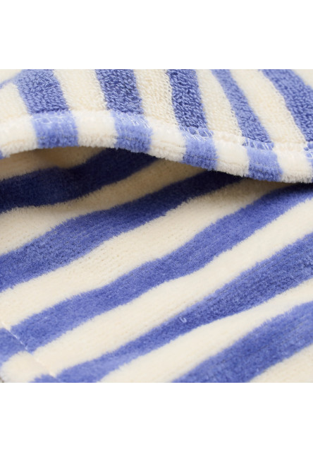 Plážové pončo Dreamy Purple Stripe