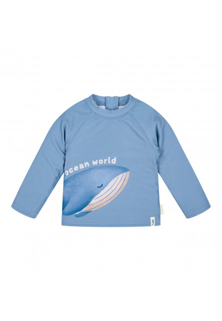 Plavecké tričko dlhý rukáv Ocean Blue veľ. 74/80